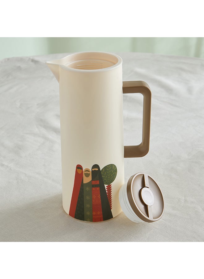 Home Box Zaynah Flask 1L with Decorative Design - Image 2